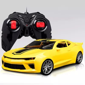 ماشین کنترلی شورولت کامارو زرد 1:16 Chevrolet Camaro_اسباب بازی